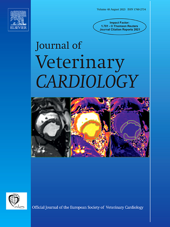 Go to journal home page - Journal of Veterinary Cardiology